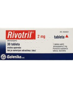 Valium Rivotril (Clonazepam) 2mg